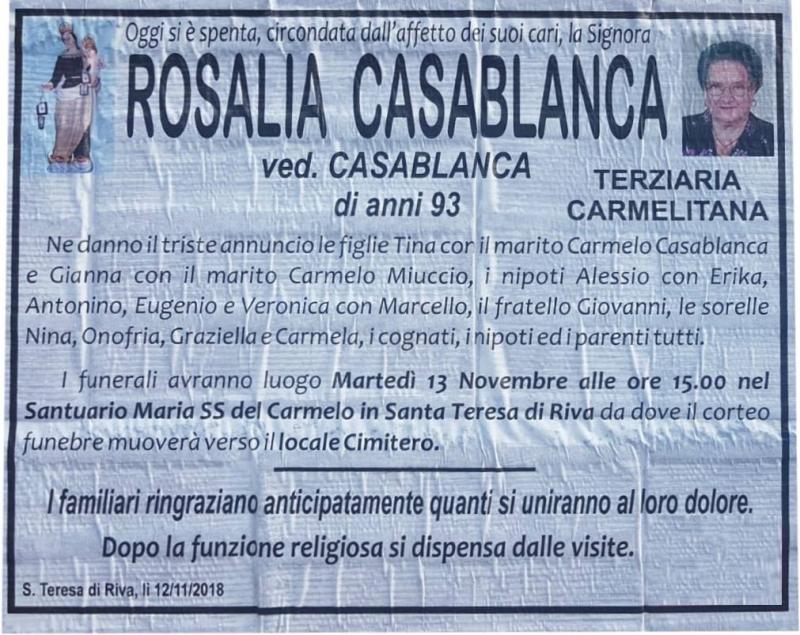 Rosalia Casablanca