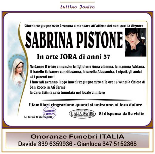 Sabrina Pistone