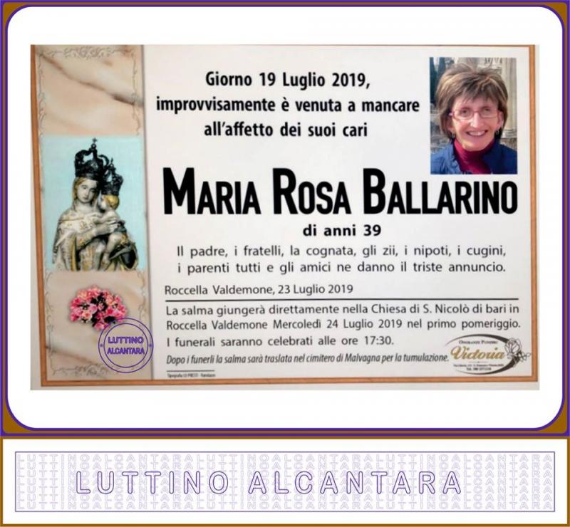 Maria Rosa Ballarino