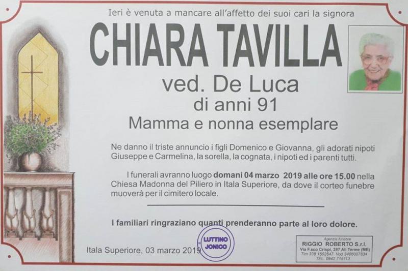 Chiara Tavilla