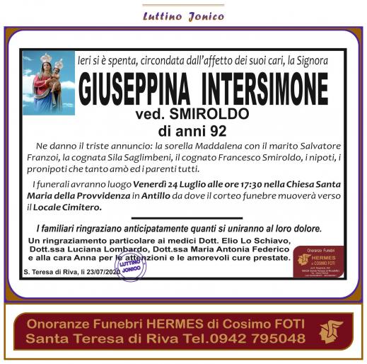 Giuseppina Intersimone