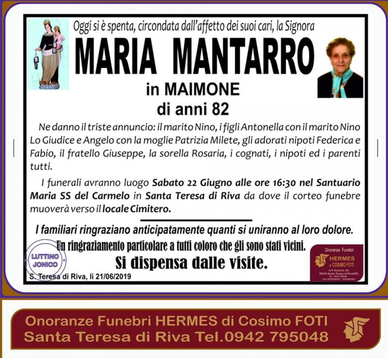 Maria Mantarro 
