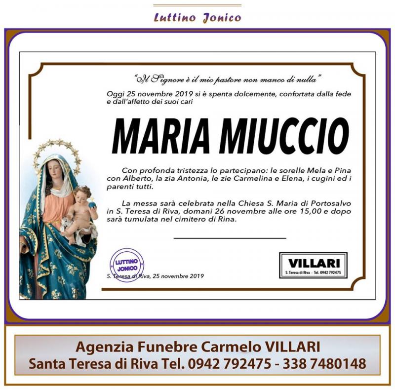 Maria Miuccio