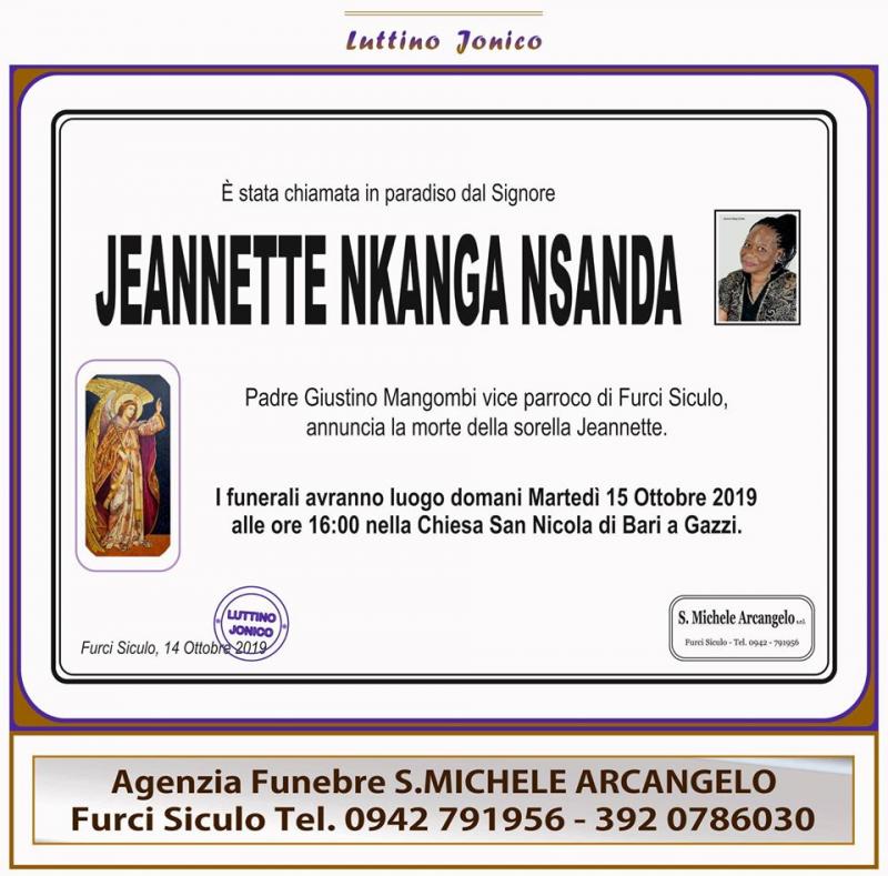 Jeannette Nkanga Nsanda