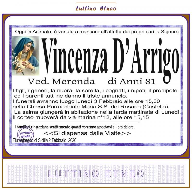 Vincenza D'Arrigo