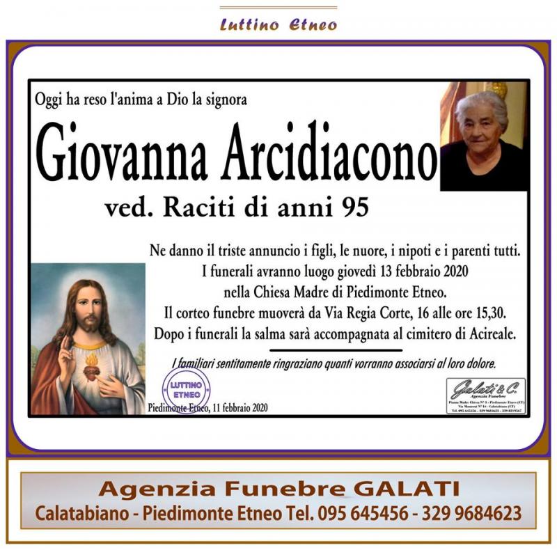 Giovanna Arcidiacono
