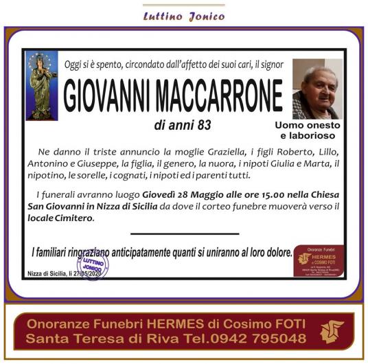 Giovanni Maccarrone