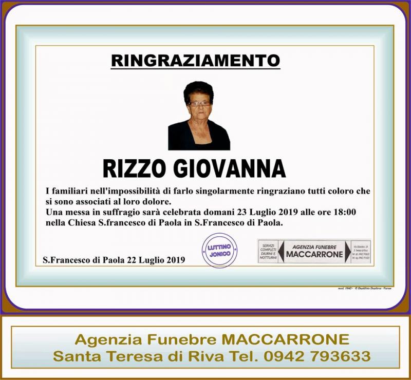 Giovanna Rizzo