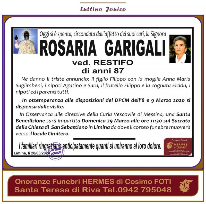 Rosaria Garigali