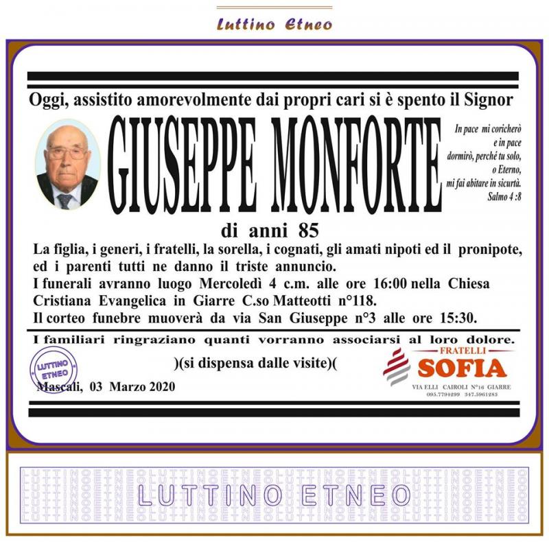Giuseppe Monforte