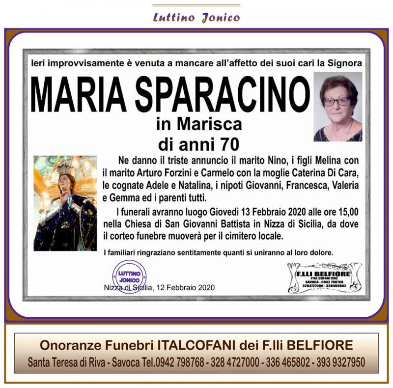 Maria Sparacino