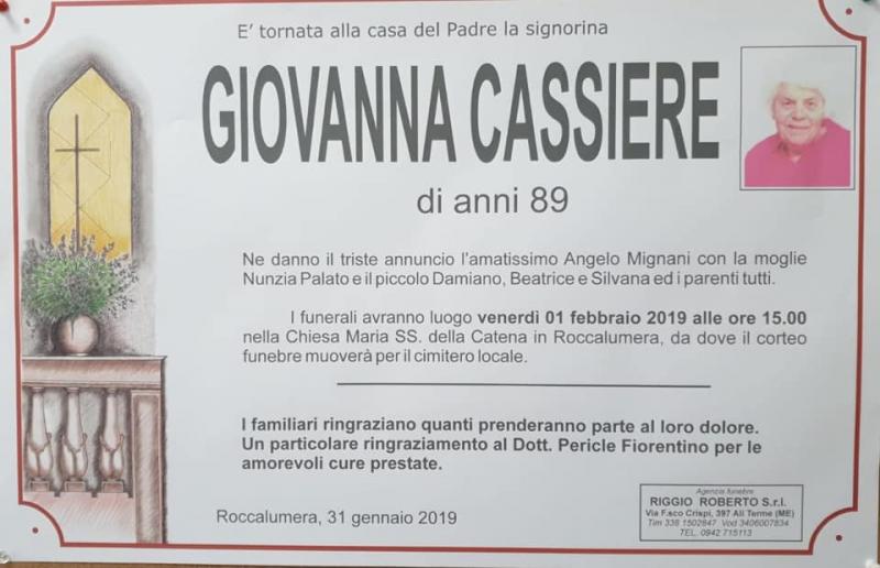 Giovanna Cassiere