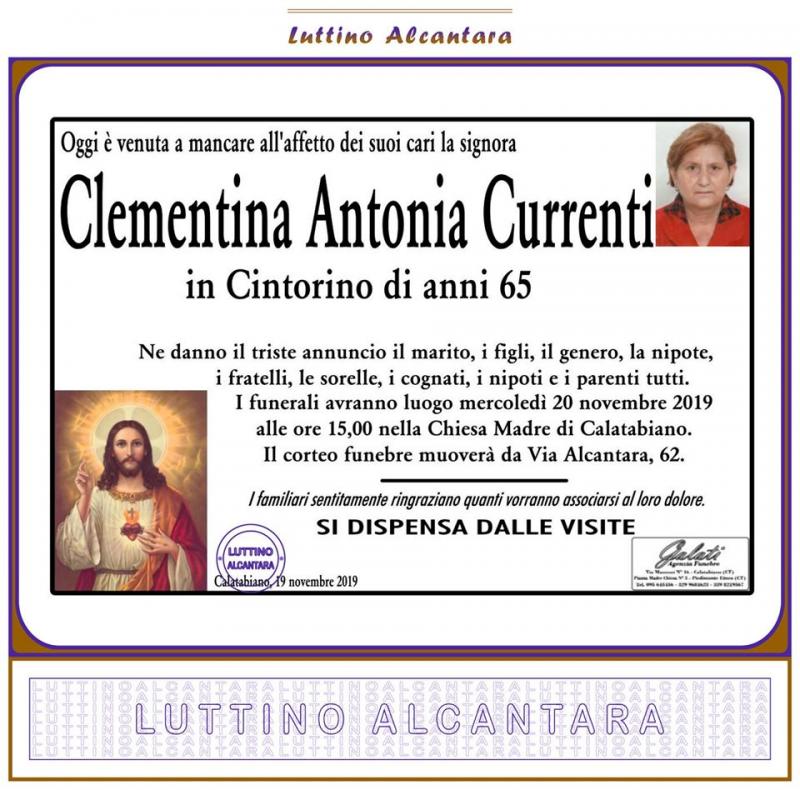 Clementina Antonia Currenti