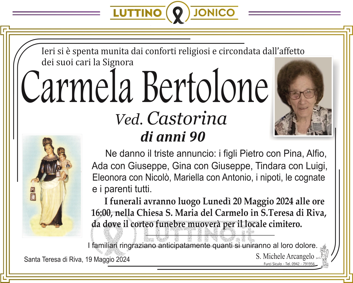 Carmela Bertolone