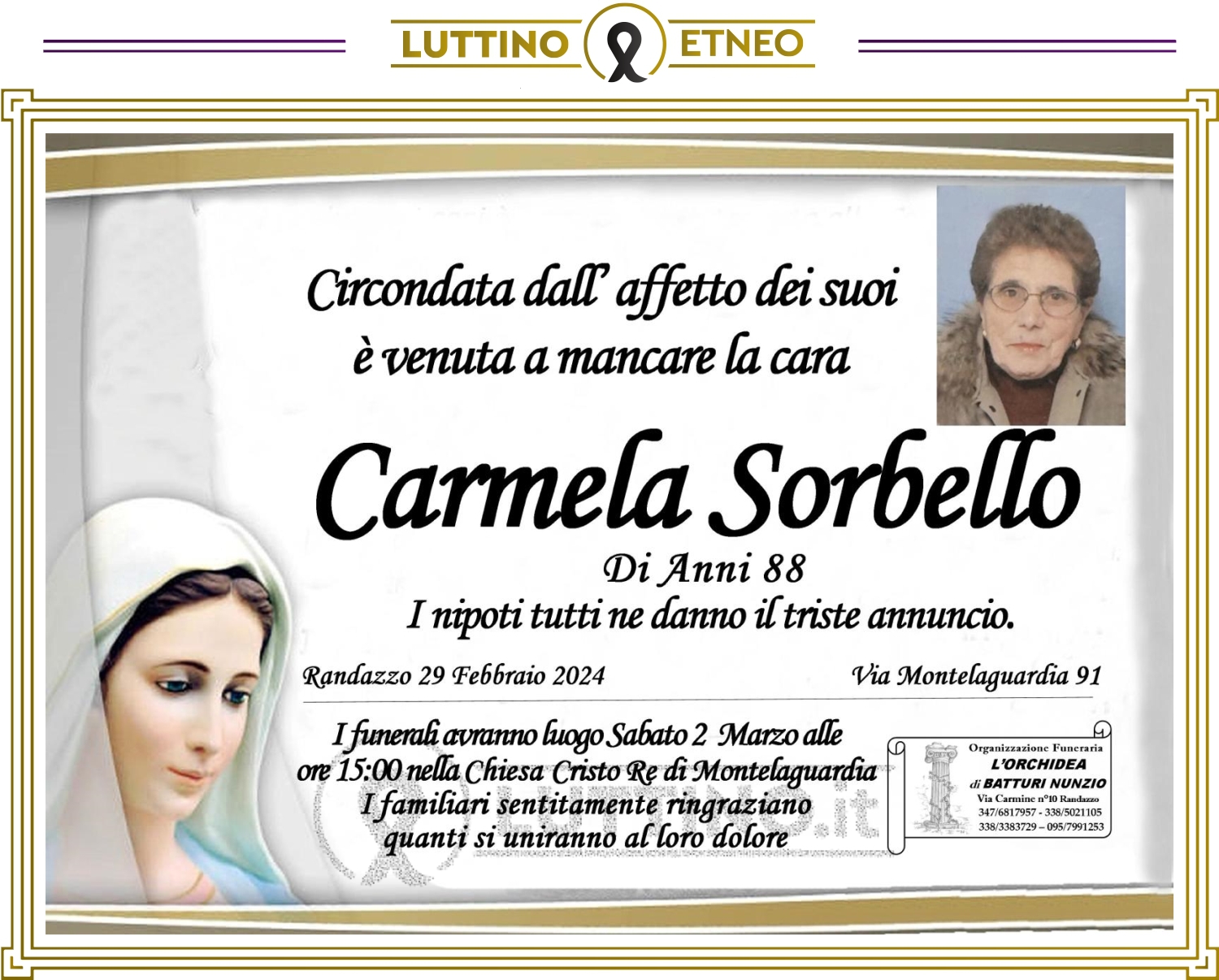 Carmela Sorbello