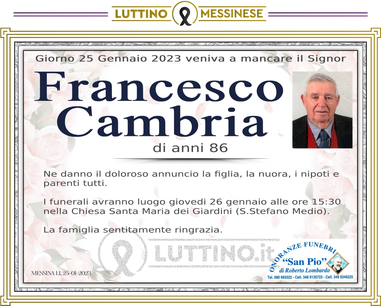 Francesco Cambria