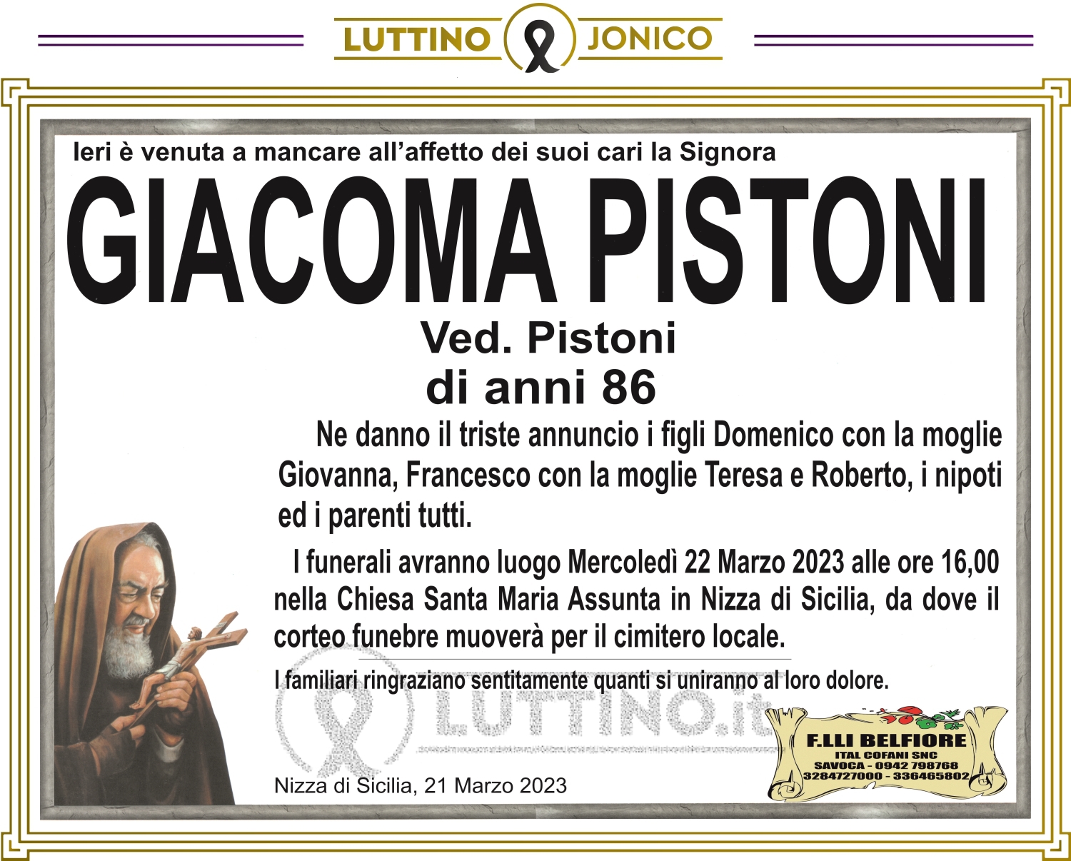 Giacoma Pistoni
