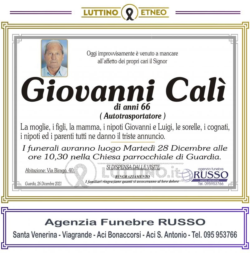 Giovanni Calí