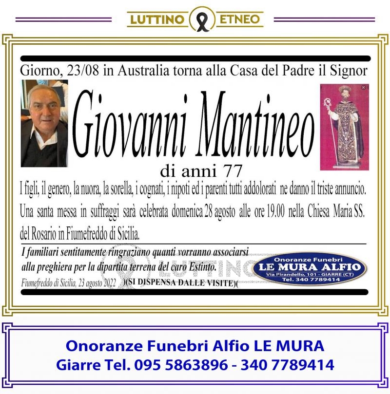 Giovanni Mantineo
