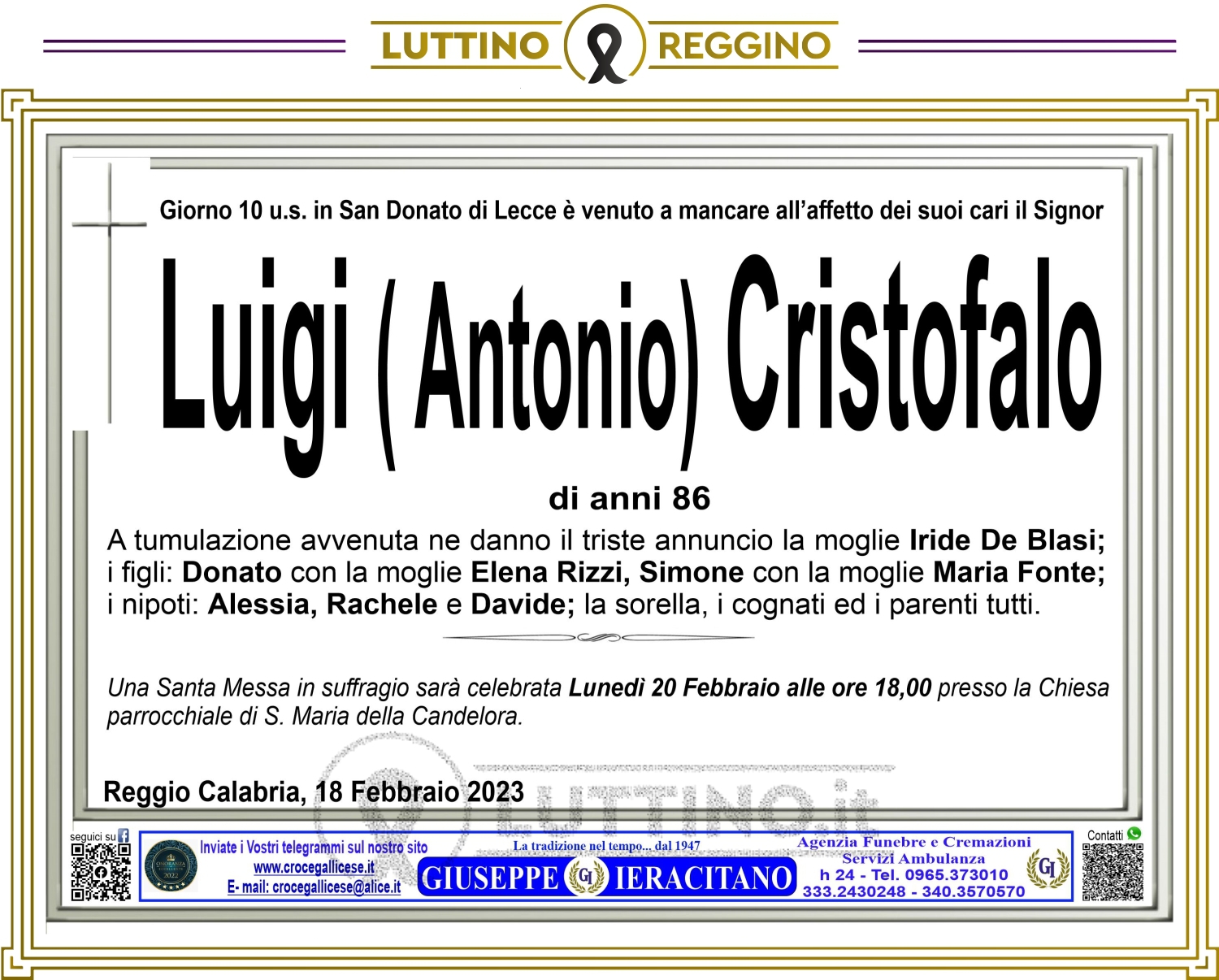 Luigi Cristofalo