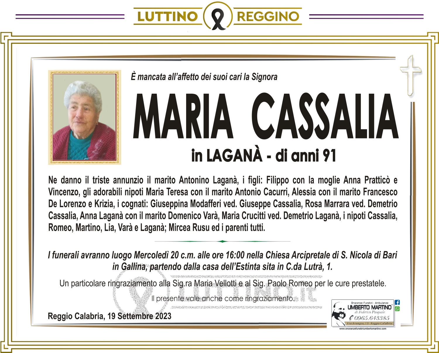 Maria Cassalia
