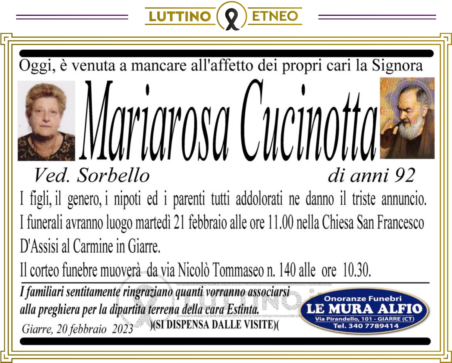 Mariarosa Cucinotta