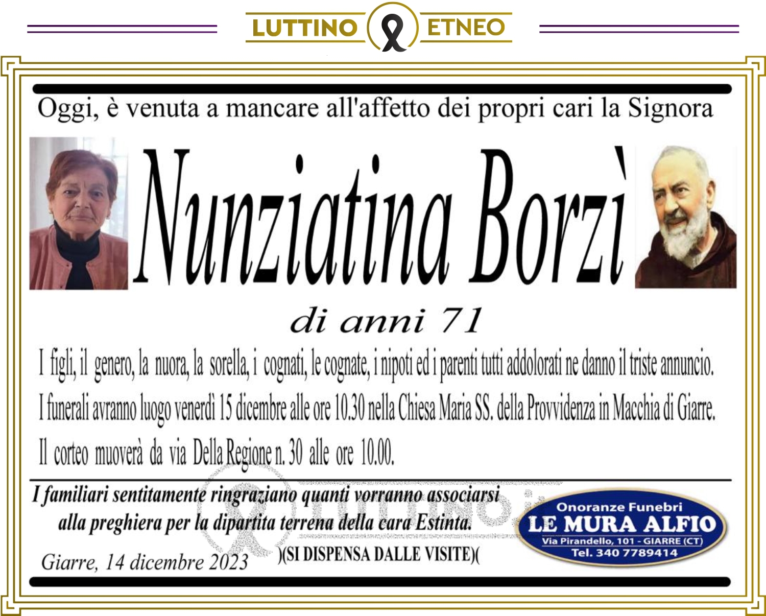 Nunziatina Borzí