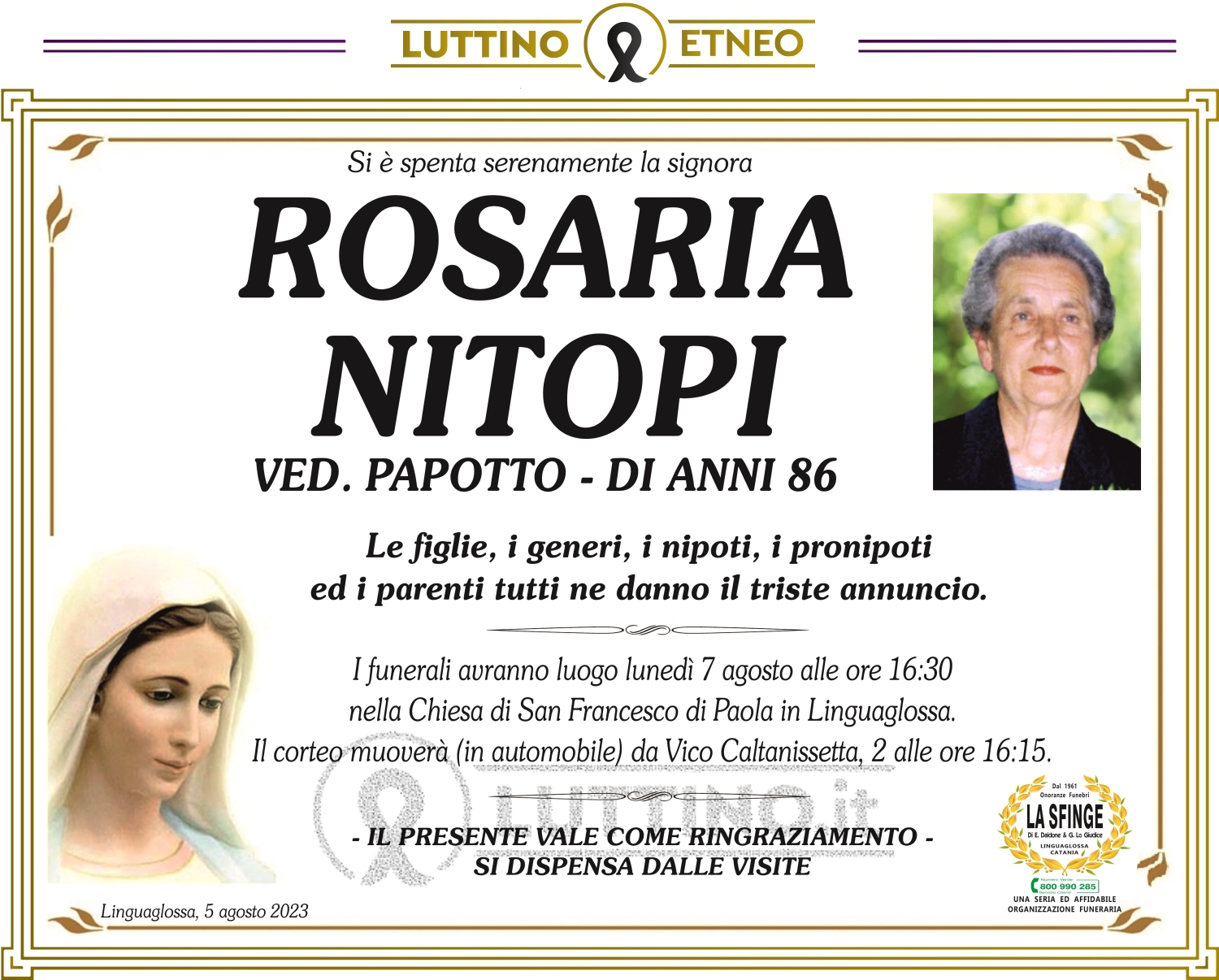 Rosaria Nitopi