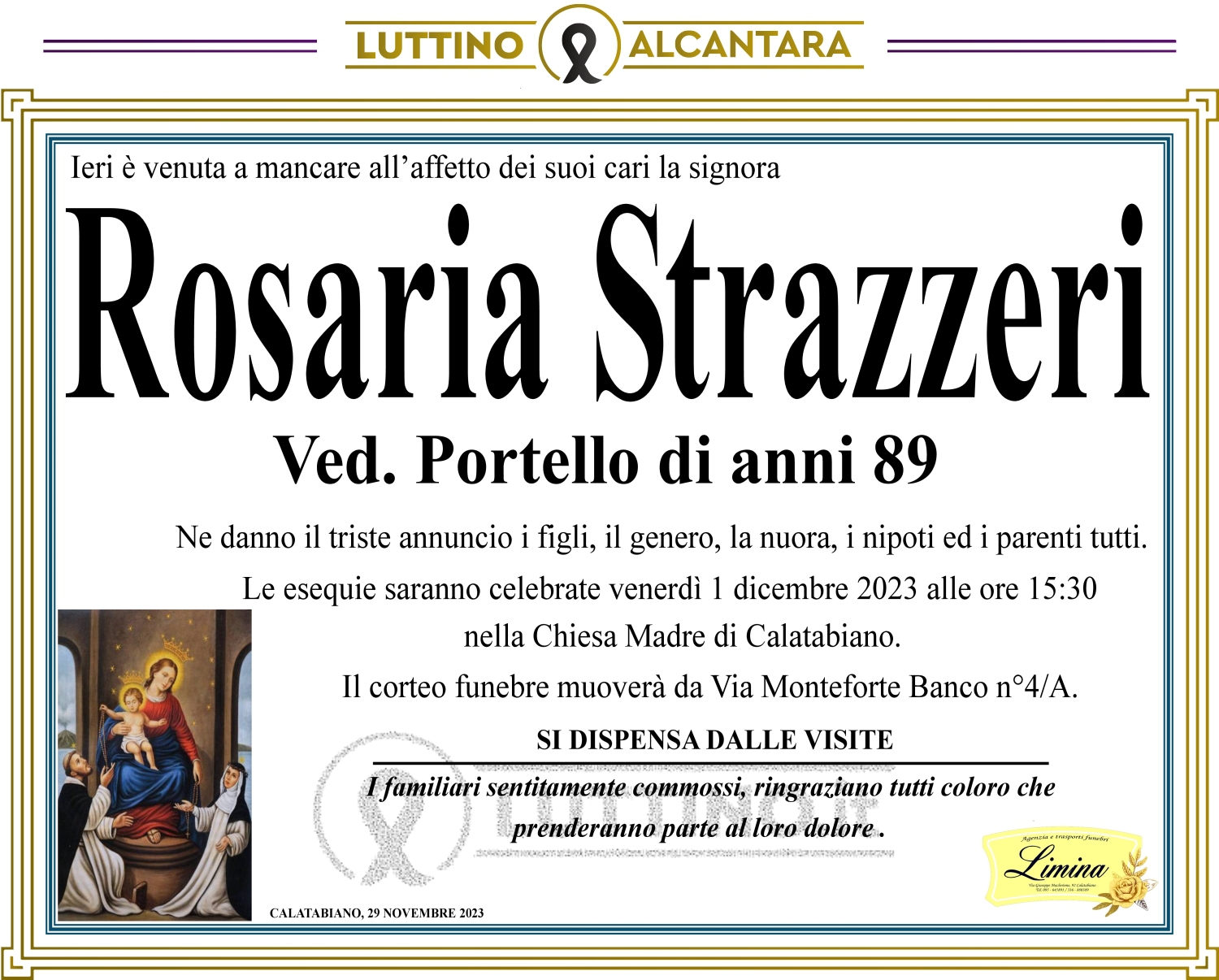 Rosaria Strazzeri