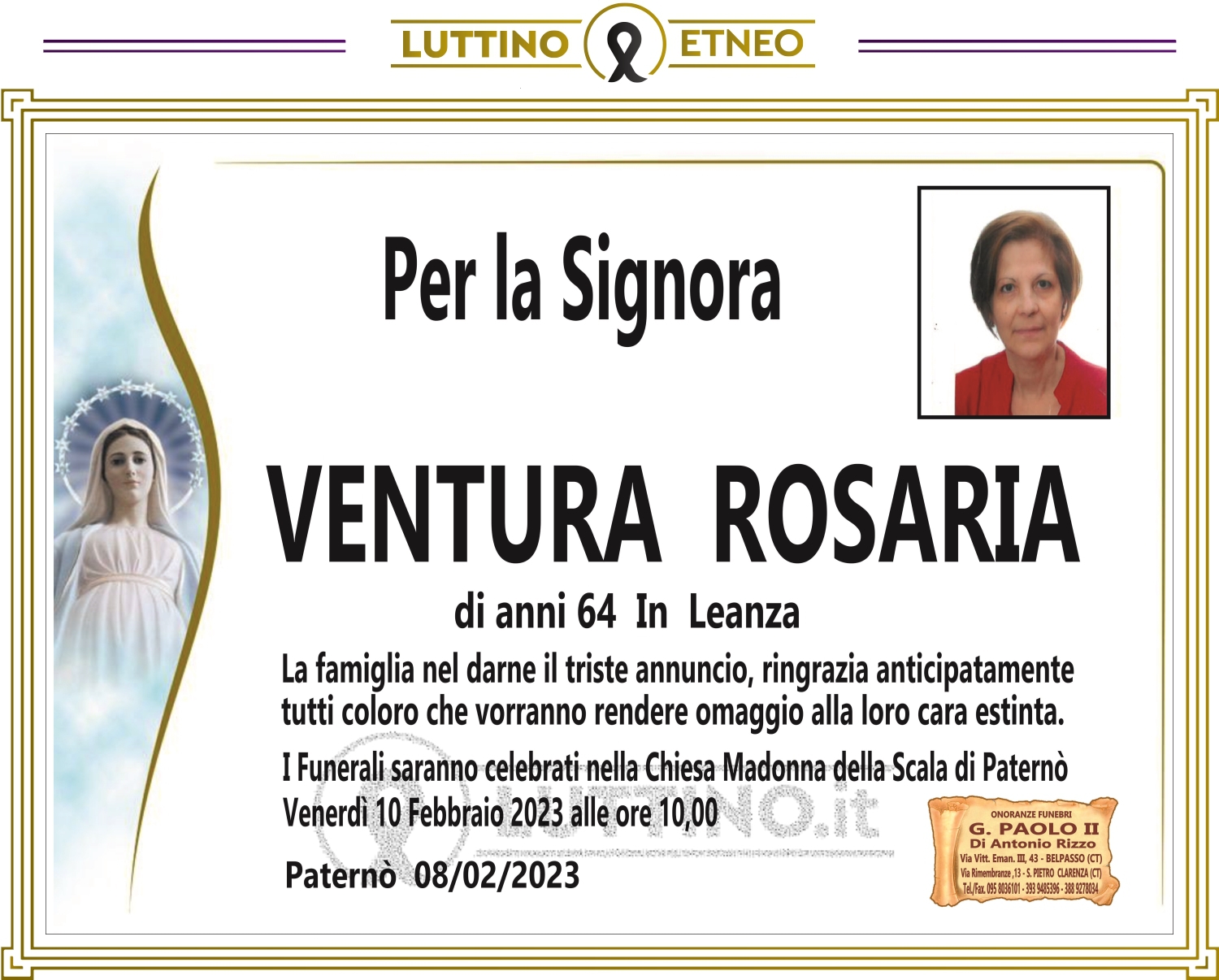 Rosaria Ventura