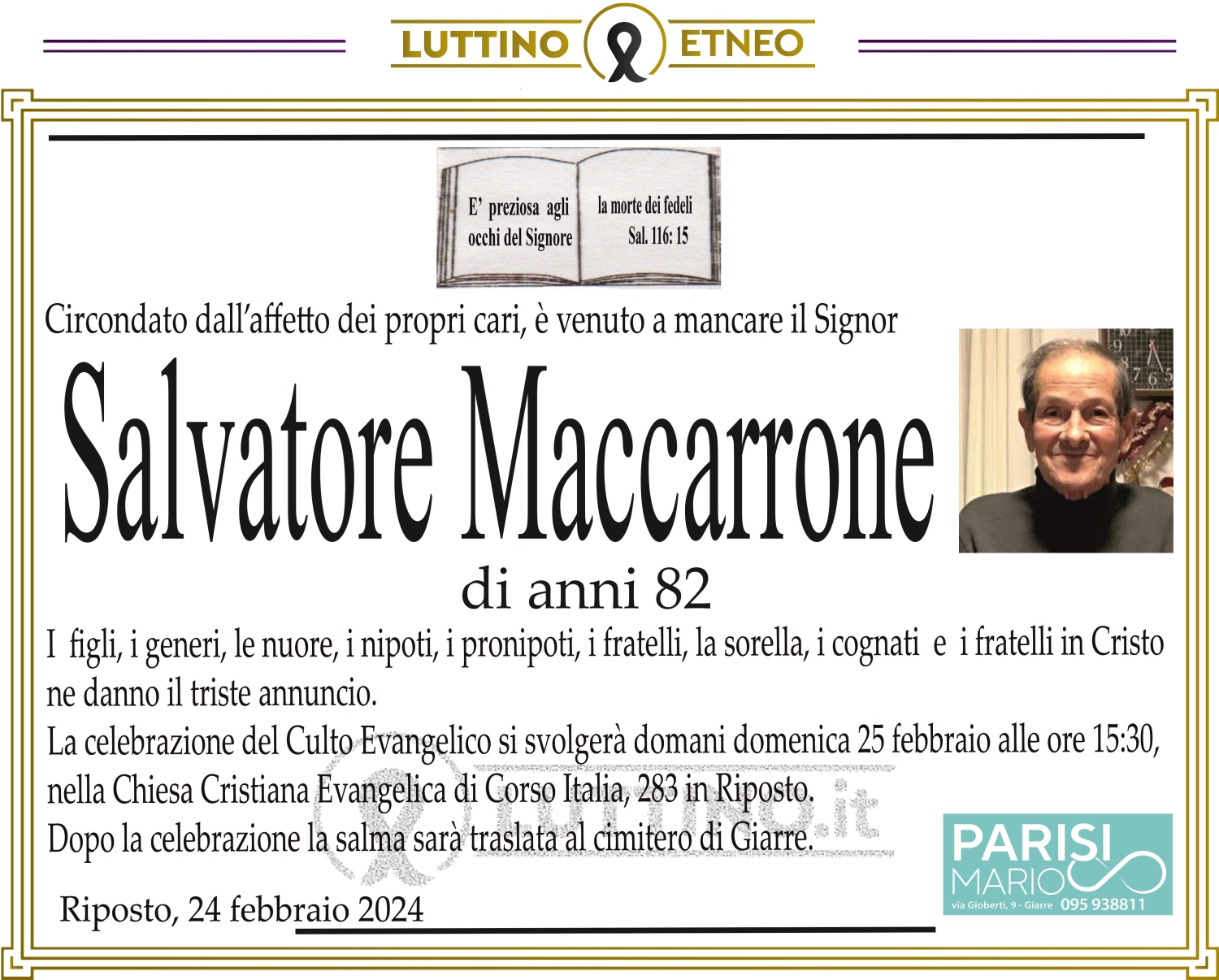 Salvatore Maccarrone