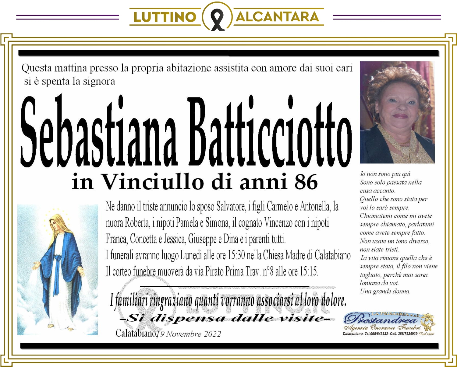 Sebastiana Batticciotto