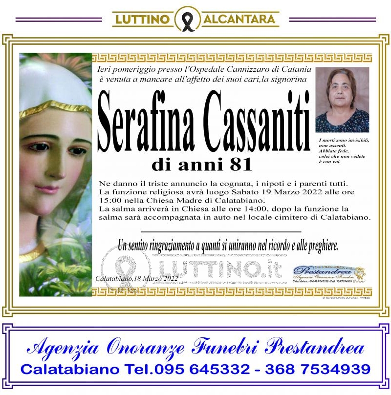 Serafina Cassaniti