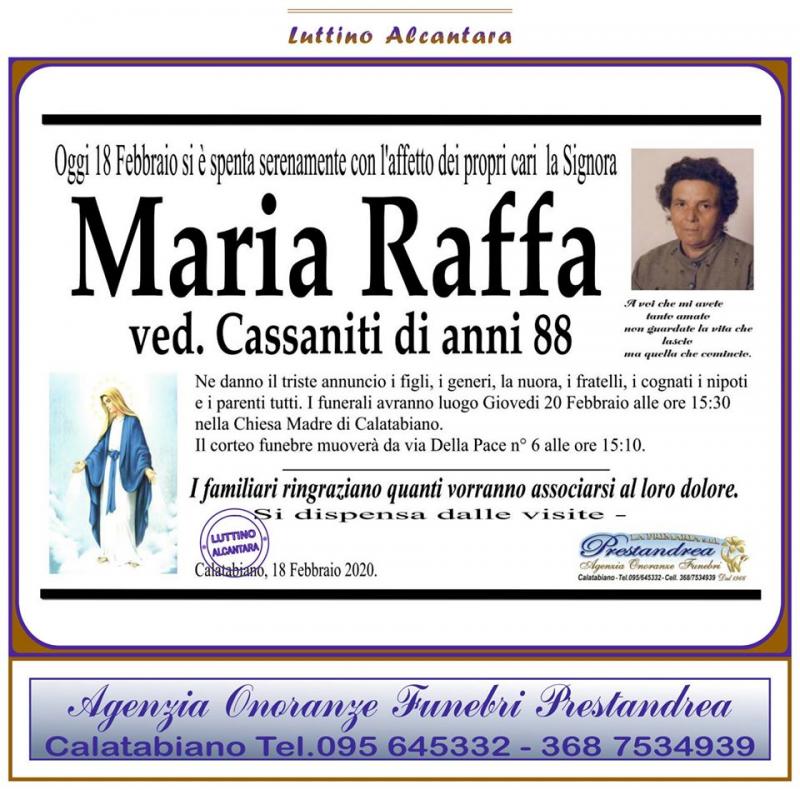 Maria Raffa