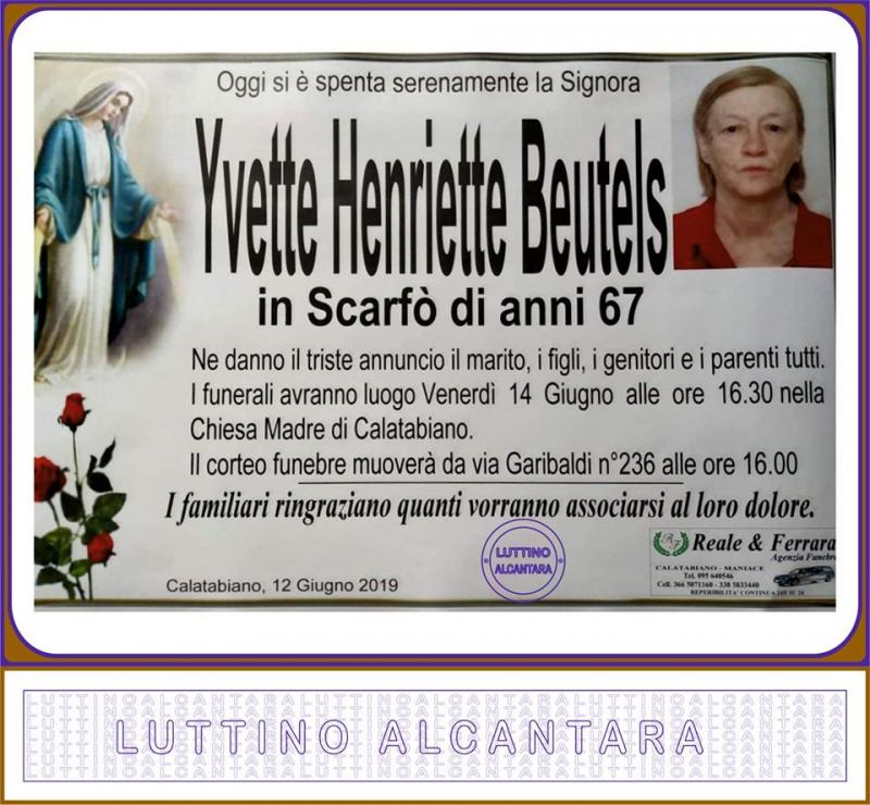 Yvette Henriette Beutels