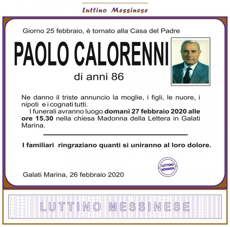 Paolo Calorenni