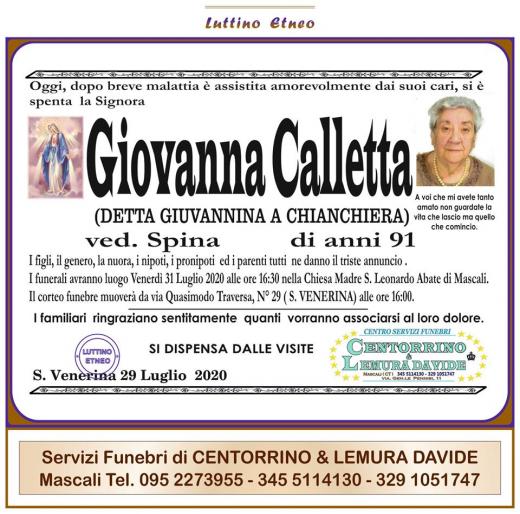 Giovanna Calletta