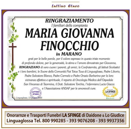 Maria Giovanna  Finocchio 