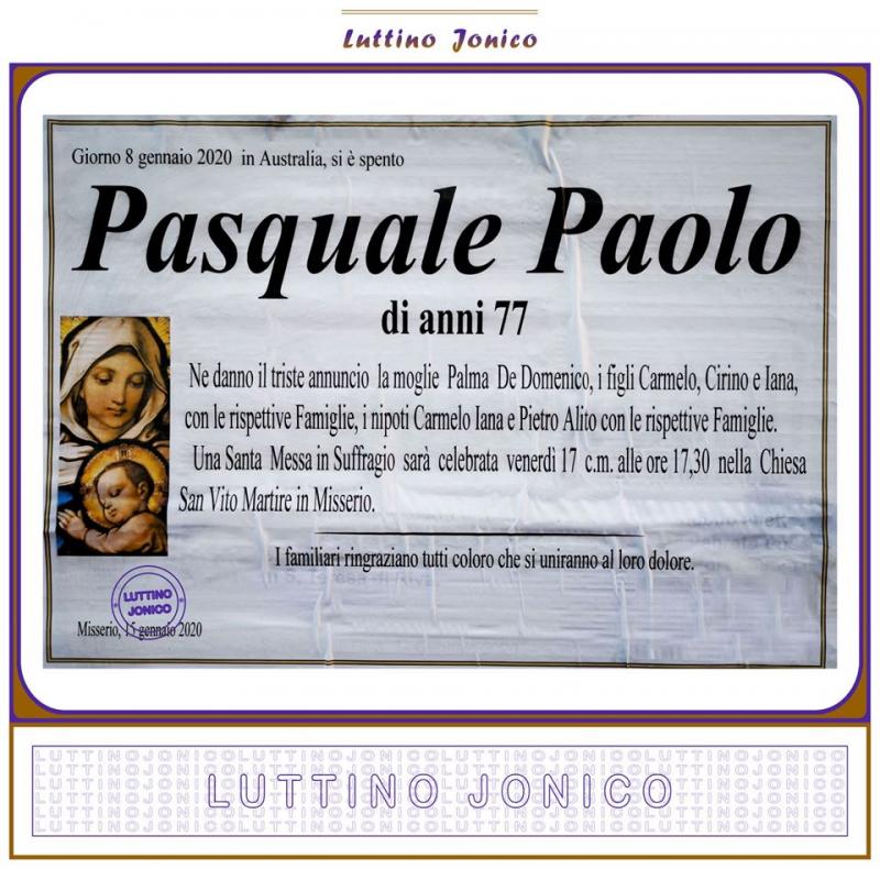 Pasquale Paolo
