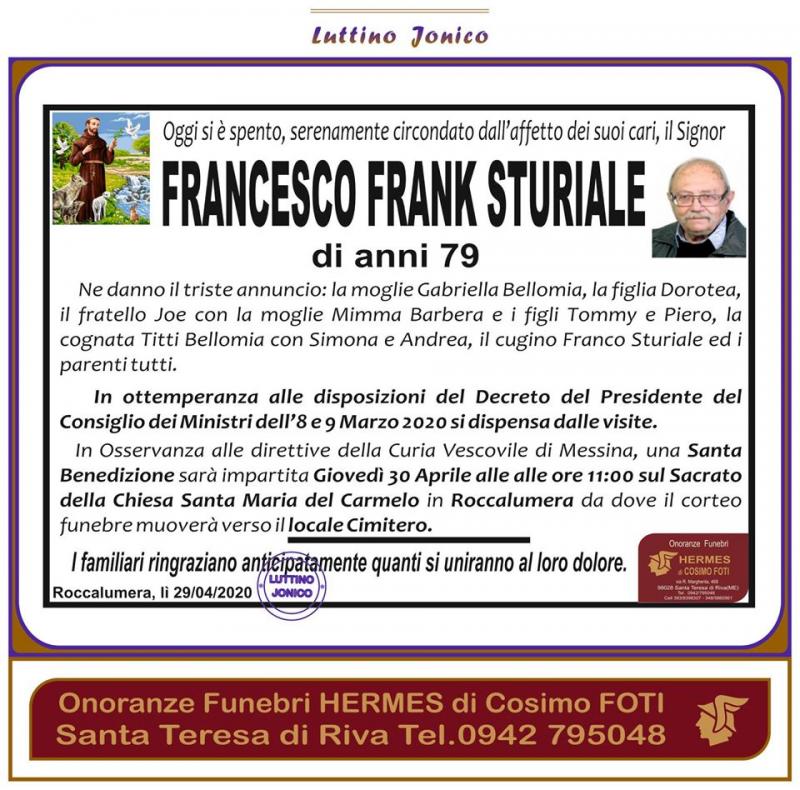 Francesco Frank Sturiale 