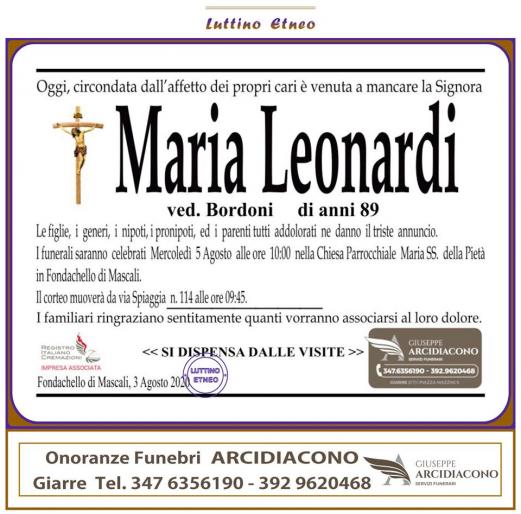 Maria Leonardi