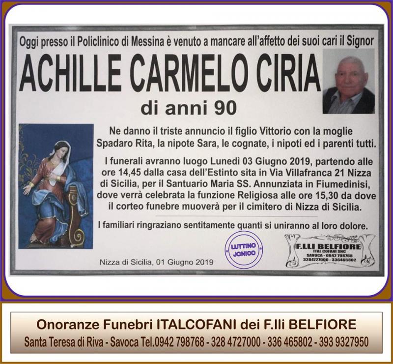 Achille Carmelo Ciria