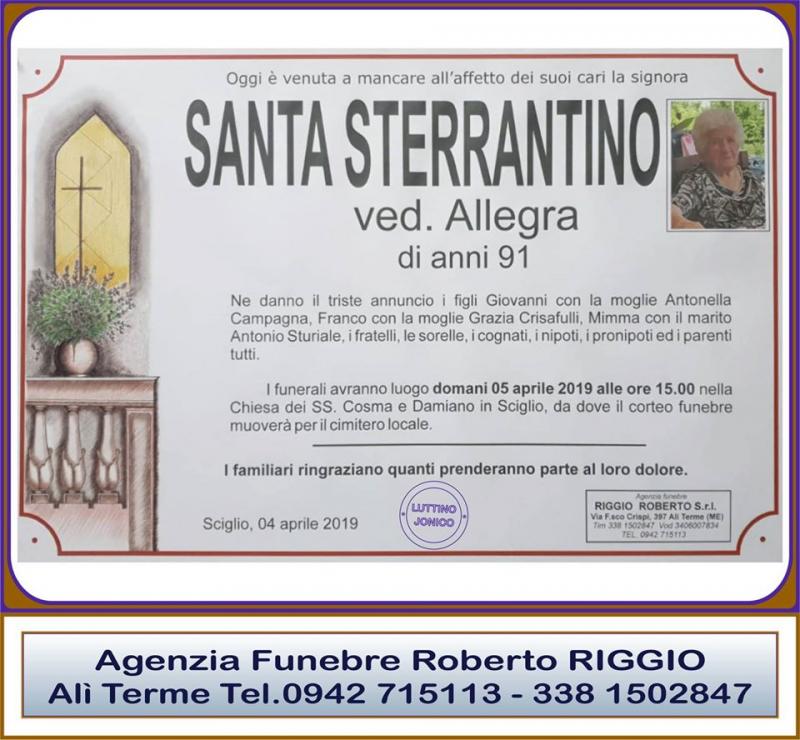 Santa Sterrantino