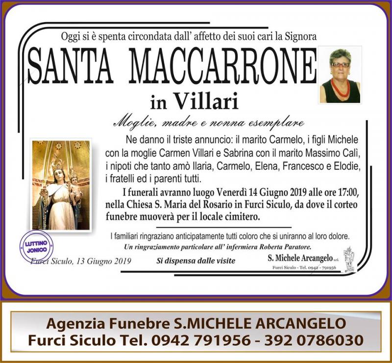 Santa Maccarrone